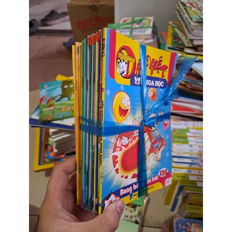 [Sách Cũ SCGR] 15 cuốn truyện tranh thần đồng đất việt khoa học - - TRUYỆN TRANH - HCM0111 675695