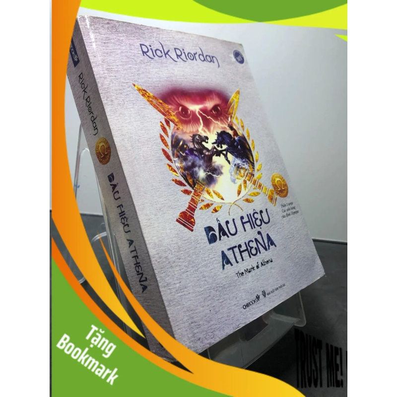 (TẶNG BOOKMARK) Dấu hiệu Athena 2014 mới 80% ố bẩn nhẹ Rick Riordan RBK2307 VĂN HỌC 942664