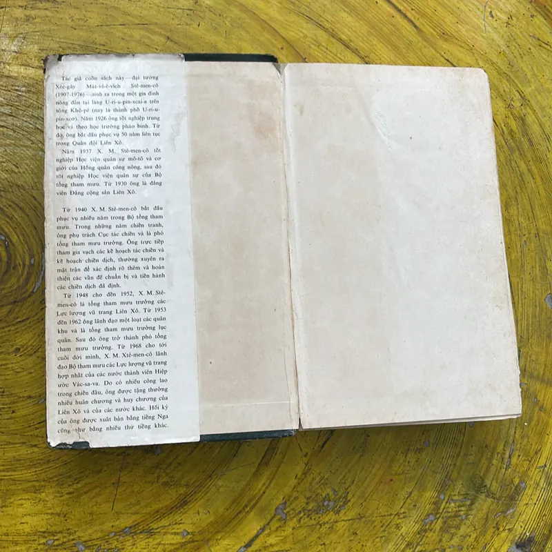 BỘ TỔNG THAM MƯU XÔ- VIẾT TRONG CHIẾN TRANH ( full hai tập)- X. STÊ- MEN -CÔ 689629