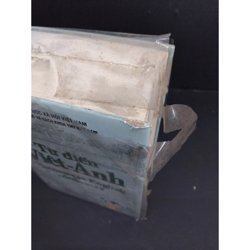 Từ điển Việt Anh khoảng 220.000 mục từ (bìa cứng, có seal) mới 80% ố, bẩn rách bìa HCM.ASB0911 438163