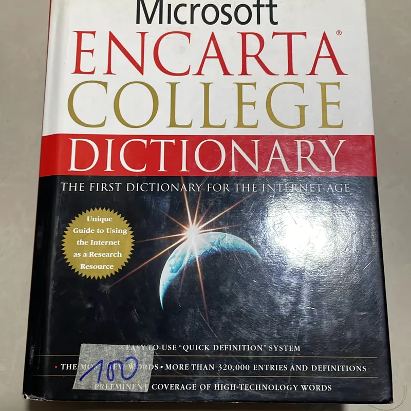 Microsoft Encarta College Dictionary 715696