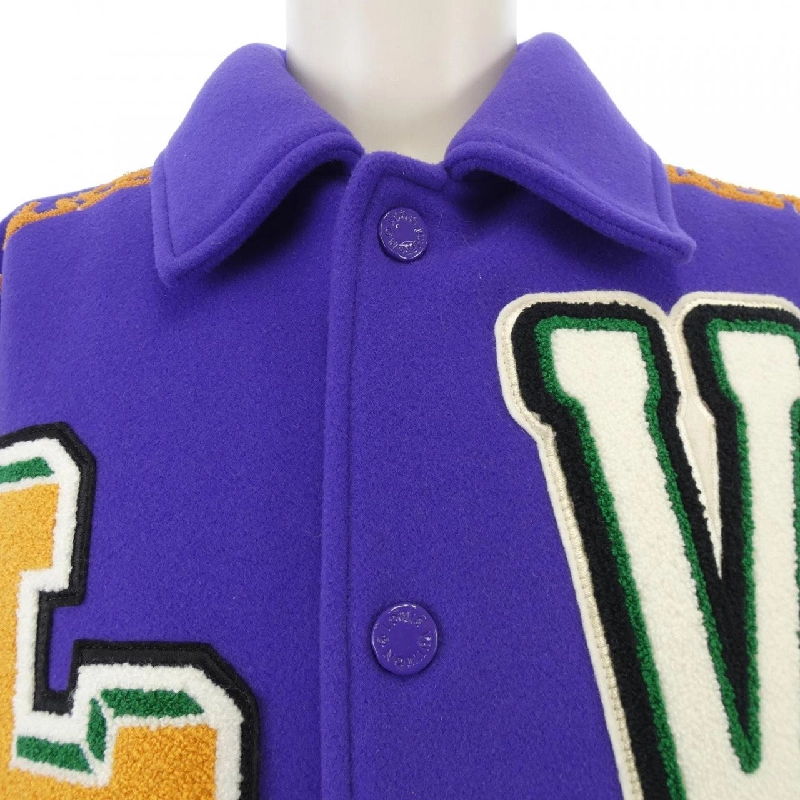 Louis Vuitton LOUIS VUITTON Áo khoác da phối nhiều mảnh HNL90EMJY - Hàng hiệu Chính hãng 889066