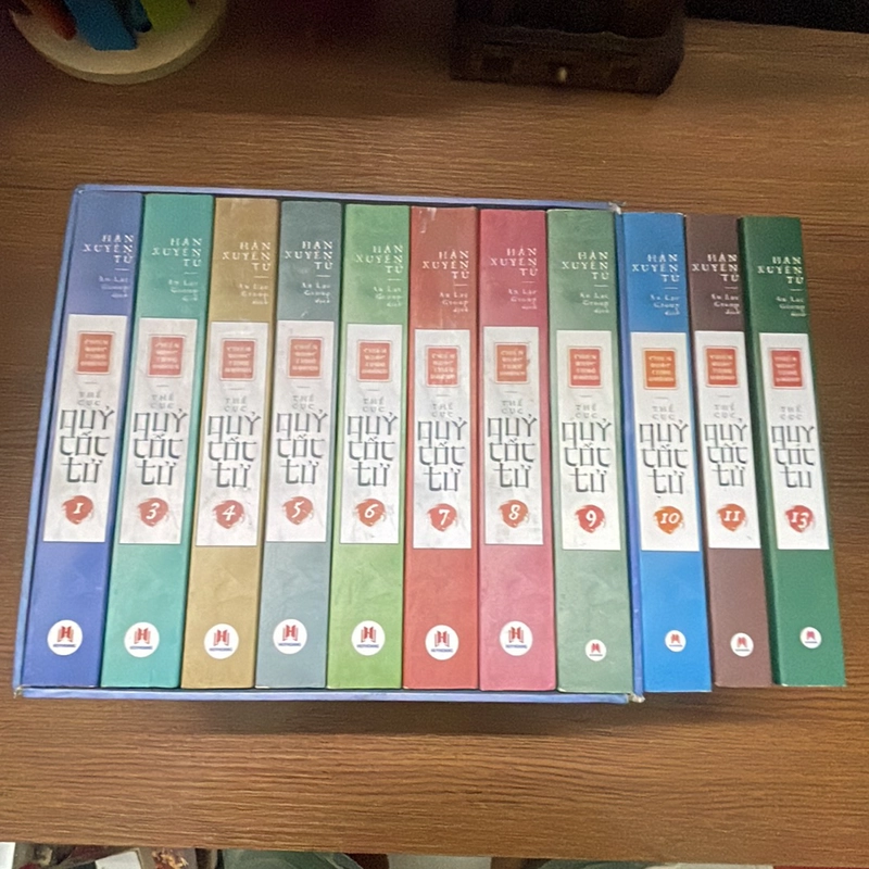 Chiến quốc tung hoành Thế cục Quỷ cốc tử Boxset 13 tập - thiếu tập 2 và 12 408627