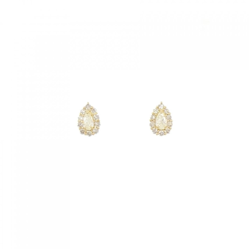 Bông tai kim cương K18YG 0.36CT - Hàng hiệu Chính hãng 866897