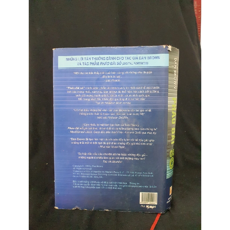 Pháo đài số mới 80% 2008 HSTB.HCM205 Dan Brown SÁCH VĂN HỌC 364752