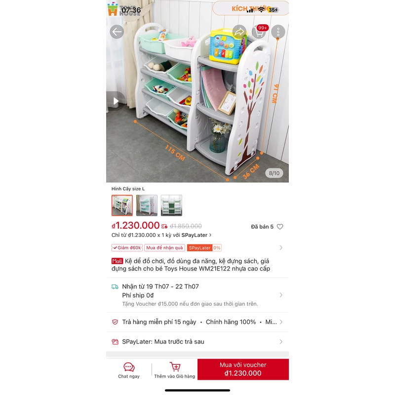 Kệ đựng đồ chơi 517495