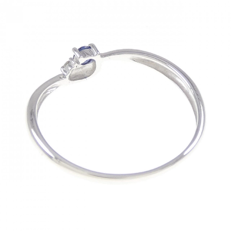 Nhẫn Sapphire K18WG 0.08CT 669047