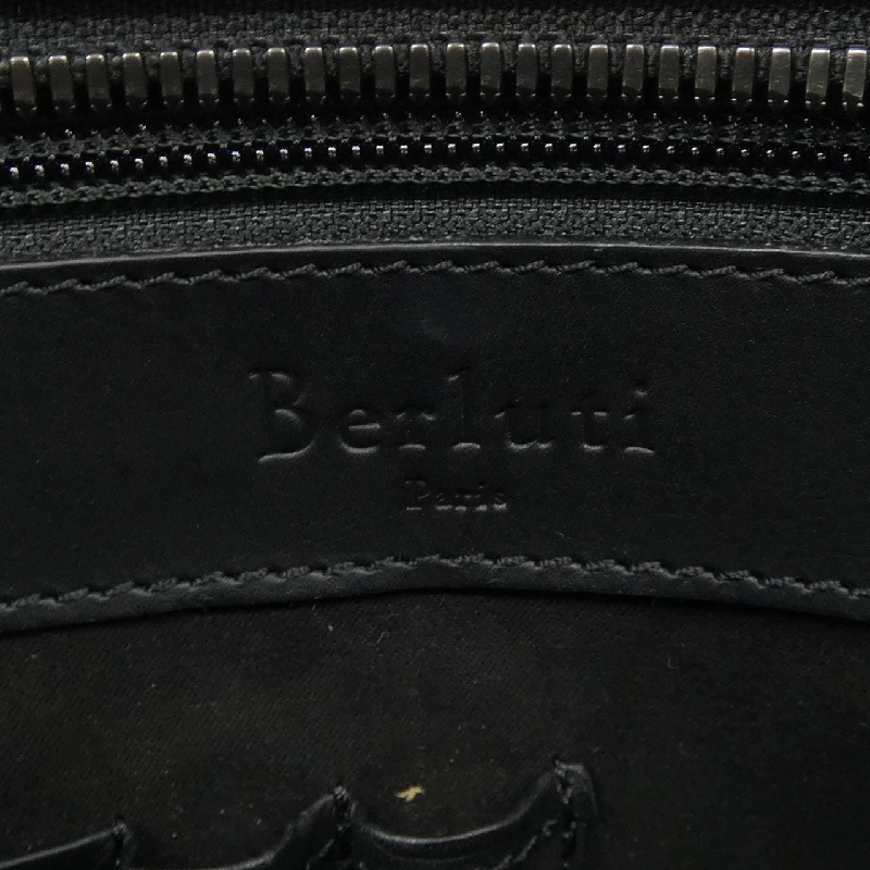 Berluti Anjou Small Scritt Leather Brief BAG - Hàng hiệu Authentic 900205