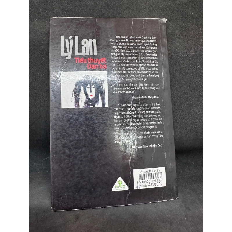 Tiểu Thuyết Đàn Bà, Lý Lan, Mới 80% (Ố Nhẹ), 2011 SBM2504 450618