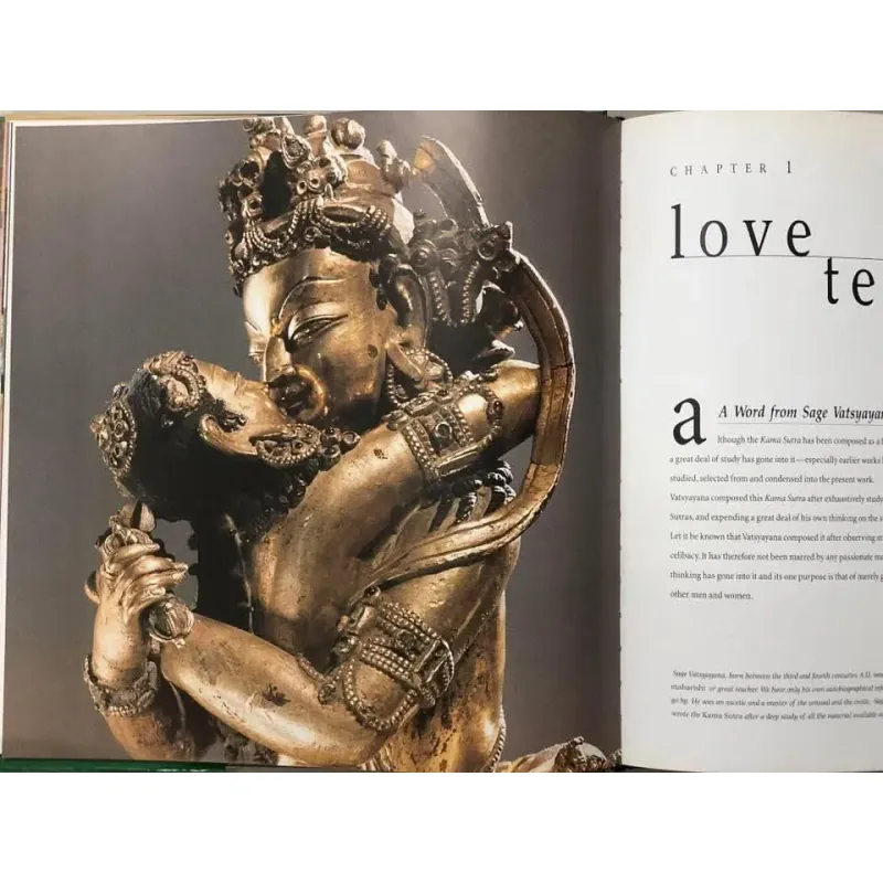 Kama Sutra (Nghệ thuật yêu đương Ấn Độ)- Sách khổ to, rất đẹp, hiếm 493115