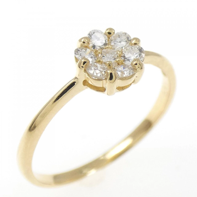 Nhẫn kim cương hoa K18YG 0.20CT - Hàng hiệu Authentic 856065