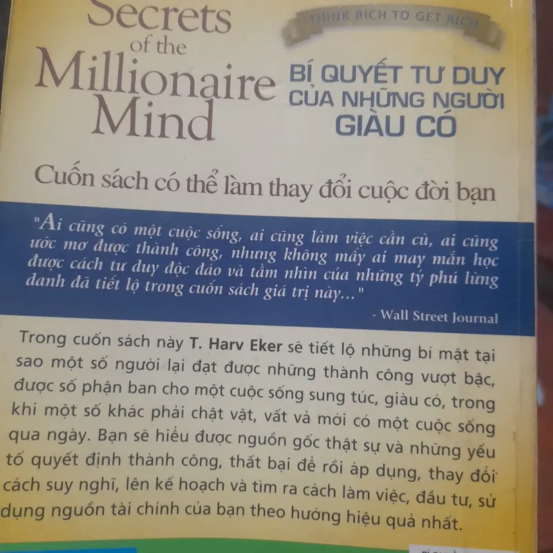 T. Harv Eker - BÍ QUYẾT TƯ DUY CỦA NGƯỜI GIÀU 713728