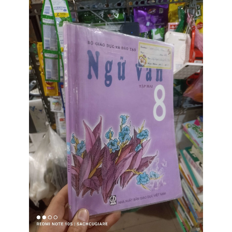 (Sách cũ SCGR) Ngữ văn 8 tập hai 2018 mới 80% ố viết Giáo khoa HCM2702 Blogmeo090426 1015331