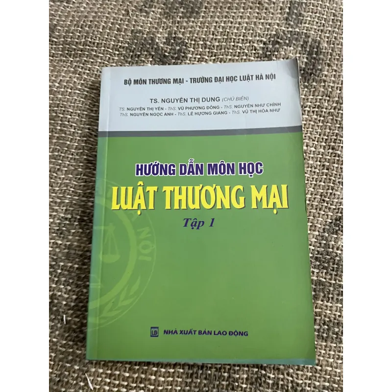 Hướng dẫn Học môn luật thương mại- 330 trang  1033444