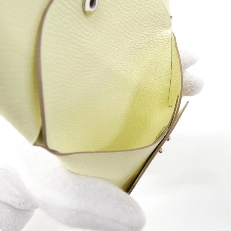 【Sản phẩm chưa sử dụng】Ví tiền Hermes Calvi Duo 083035CK 620873