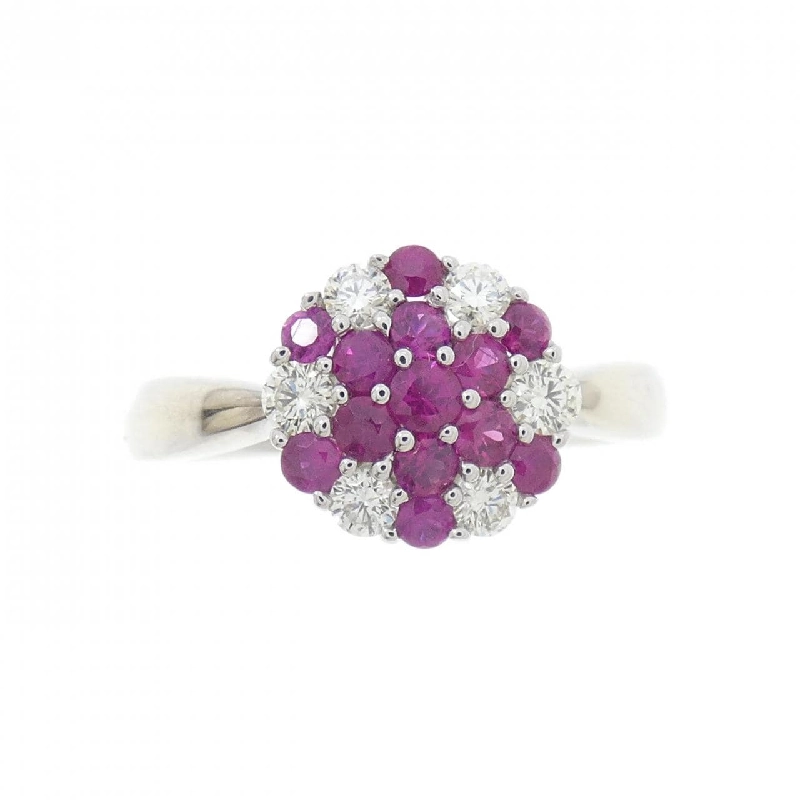 Nhẫn Ruby K18WG - Hàng hiệu Chính hãng 846896