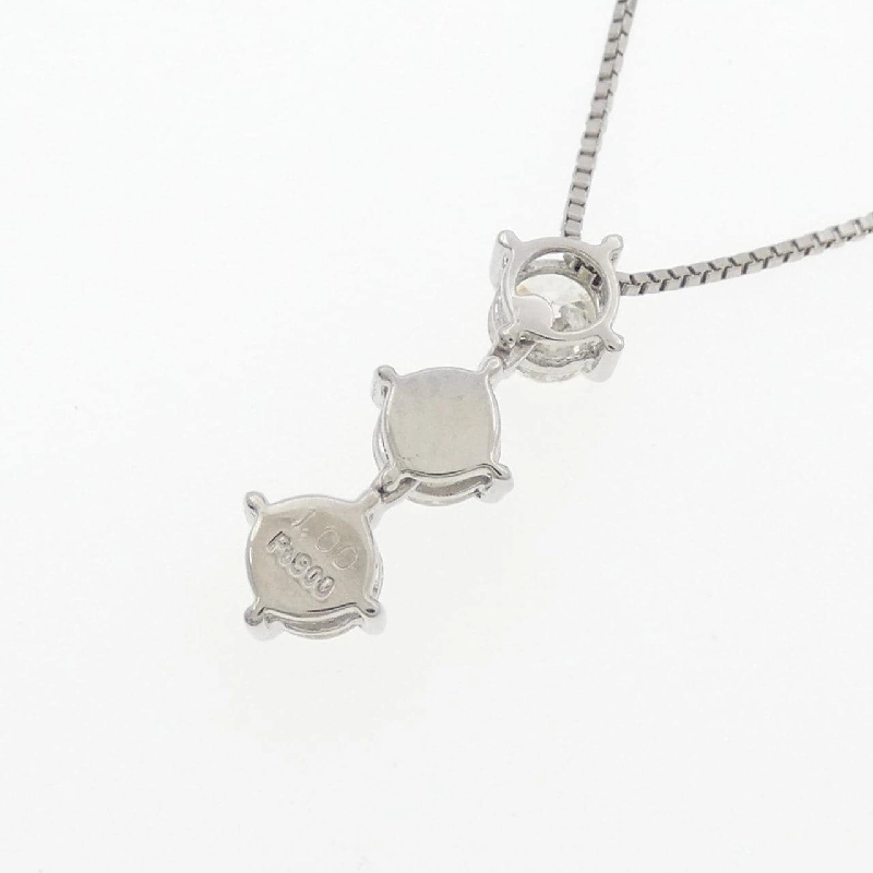 Dây chuyền kim cương ba viên PT900/PT850 1.00CT - Hàng hiệu Chính hãng 855718
