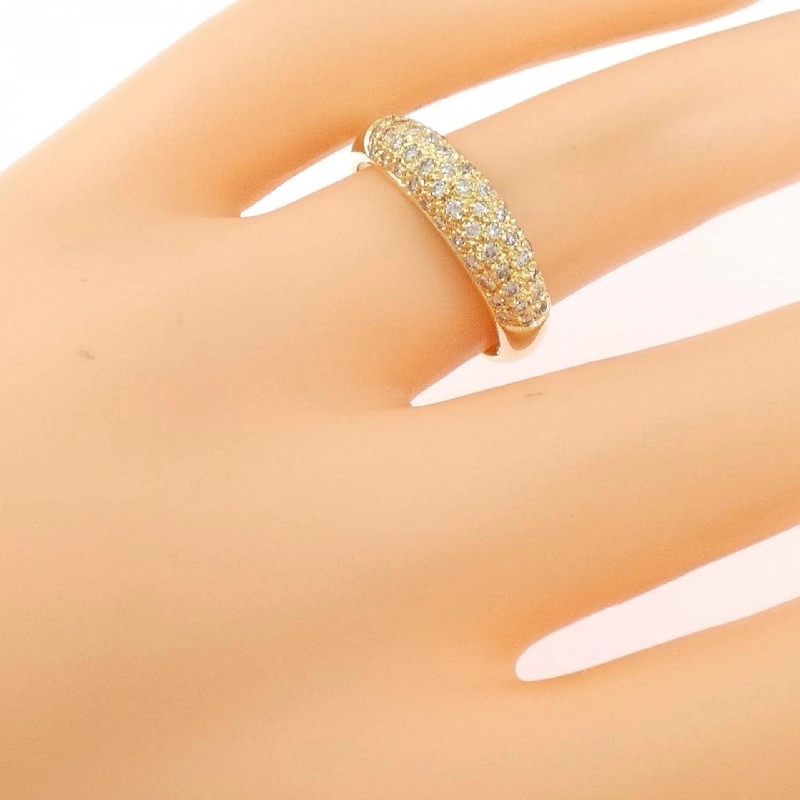 Nhẫn kim cương 750YG 0.42CT - Hàng hiệu Authentic 855350