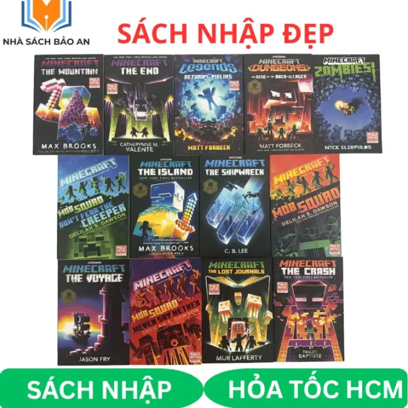 Truyện phiêu lưu - minecraft the island crash 13 cuốn 1029974