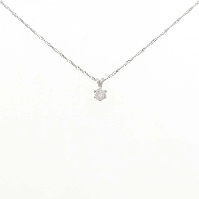 Dây chuyền kim cương Solitaire PT900/PT850 0.18CT - Hàng hiệu Chính hãng 860137