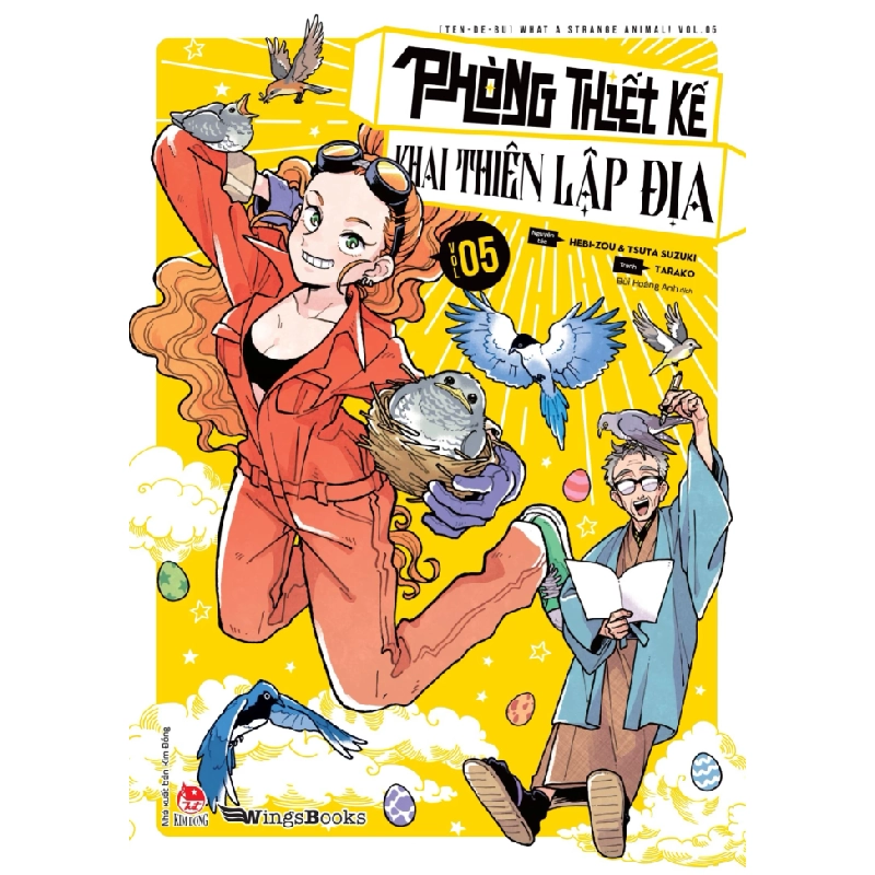 Phòng Thiết Kế Khai Thiên Lập Địa - Tập 5 - Hebi-Zou, Tsuta Suzuki, Tarako (Mới 100%) Manga, comic, NXB Kim Đồng - SÁCH ĐẠI HỌC 488845
