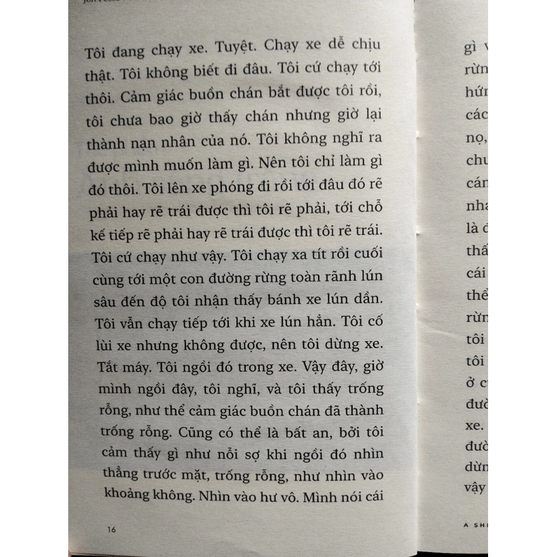 Tiểu thuyết "Ánh Sáng Trắng" – Jon Fosse, sách cũ còn mới 95% 442020