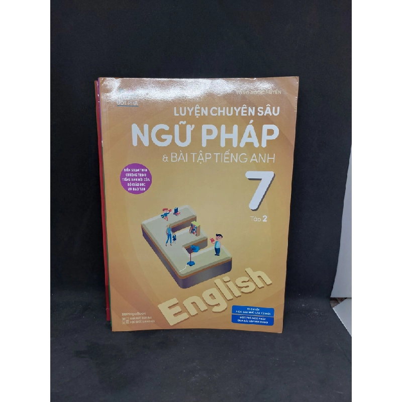 Combo luyện chuyên sâu ngữ pháp từ vựng và bài tập tiếng Anh lớp 7 mới 90% HCM2707 35086