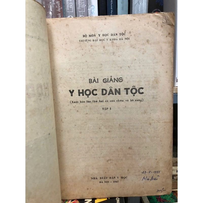 BÀI GIẢNG Y HỌC DÂN TỘC 469736