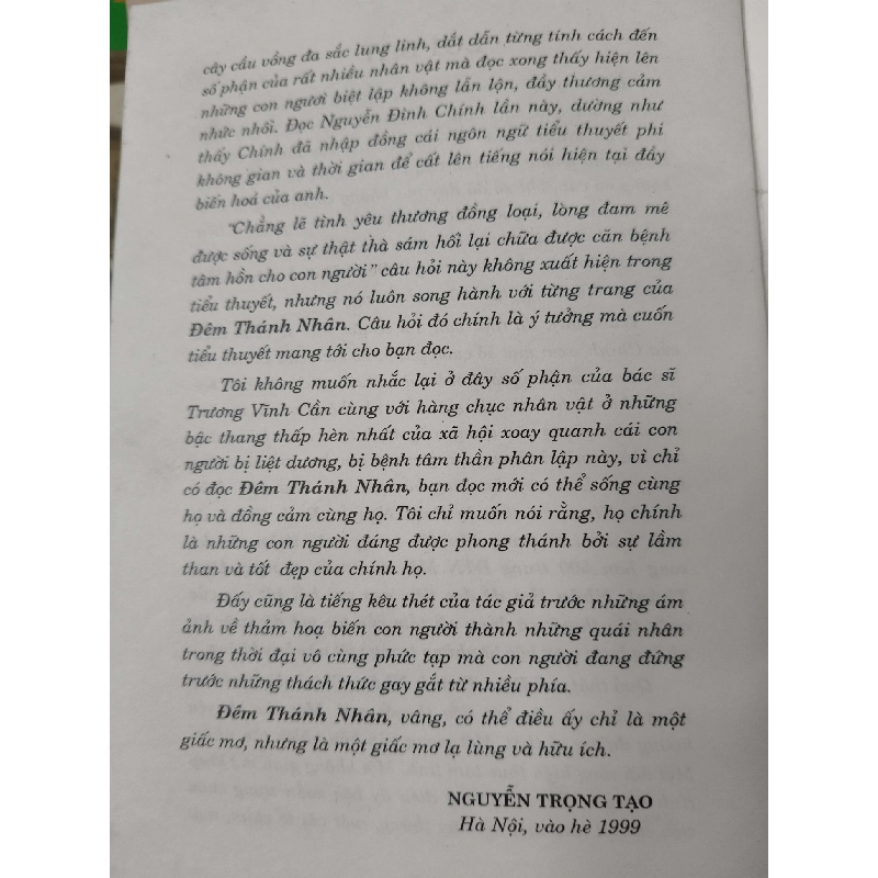 Đêm thánh nhân - 1999 - 624 trang Sách lịch sử - triết học ANTQ3101 909815