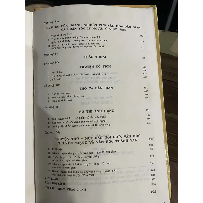 Văn học dân gian Việt Nam  - ĐINH GIA KHÁNH ,  CHU XUAN DIỆN - VÕ QUANG NHƠN- 840 trang  737839