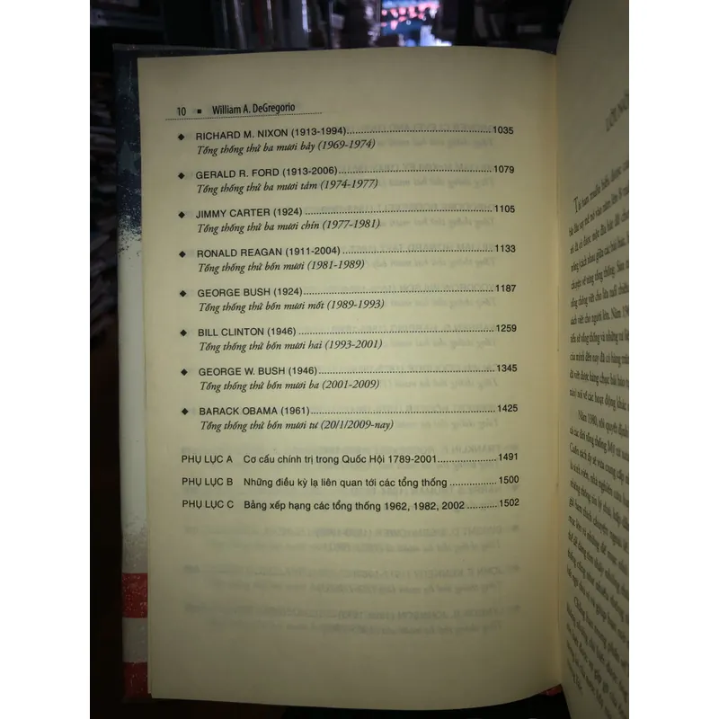44 đời thống thống Hoa Kỳ - William A. Degregorio 736154