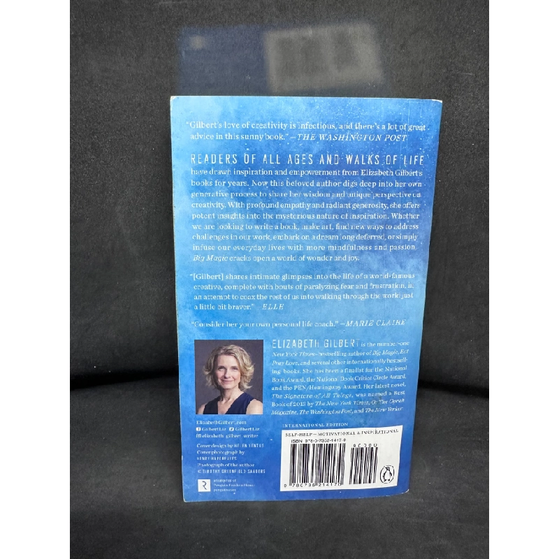 Big Magic (Khổ Nhỏ), Creative Living Beyond Fear, Elizabeth Gilbert SBM270325 417249