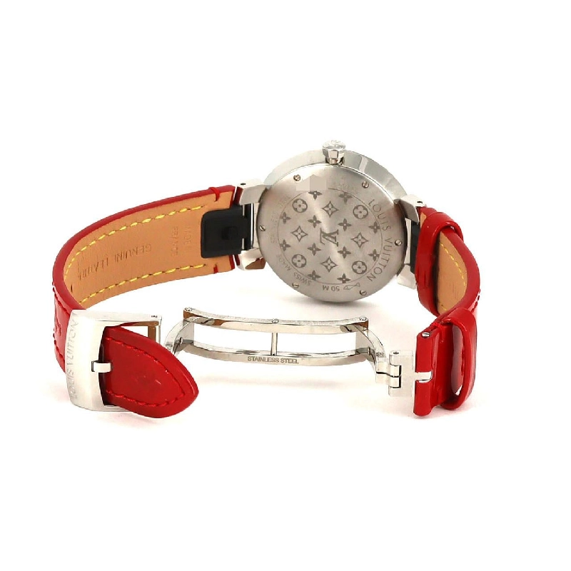 Louis Vuitton Tambour Slim QA015 SS Quartz - Hàng hiệu Authentic 876573