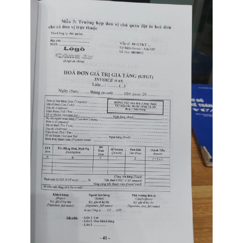 Hướng Dẫn Vẽ Hóa Đơn 551216