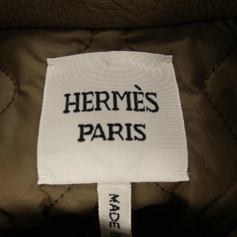 【Mã giảm giá】Áo khoác da HERMES 637080