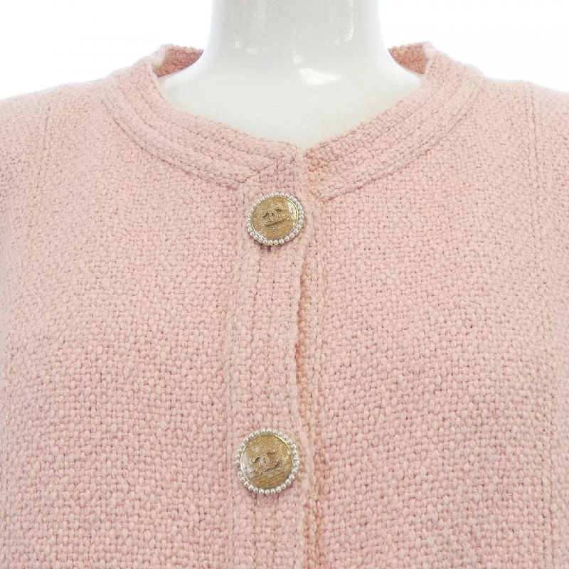 Áo khoác không cổ CHANEL P53061V39701 16C 629334