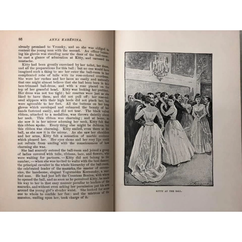 Sách cổ ANNA KARÉNINA - Tolstoi - 1886 454833