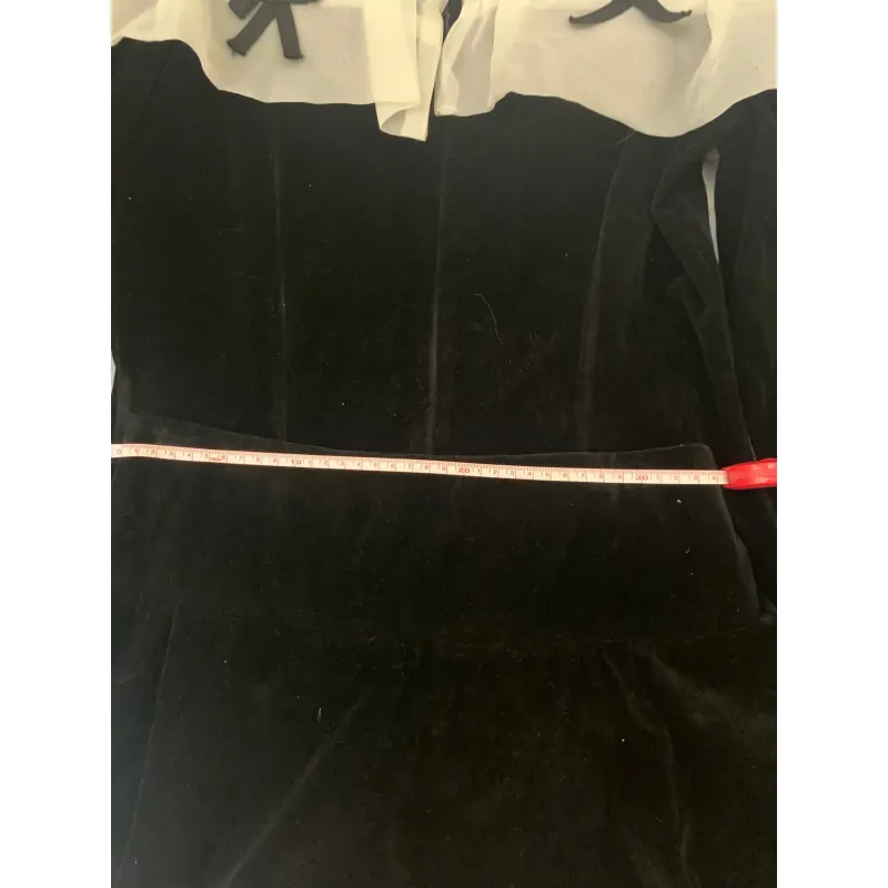 Váy nhung đen trắng 1010227