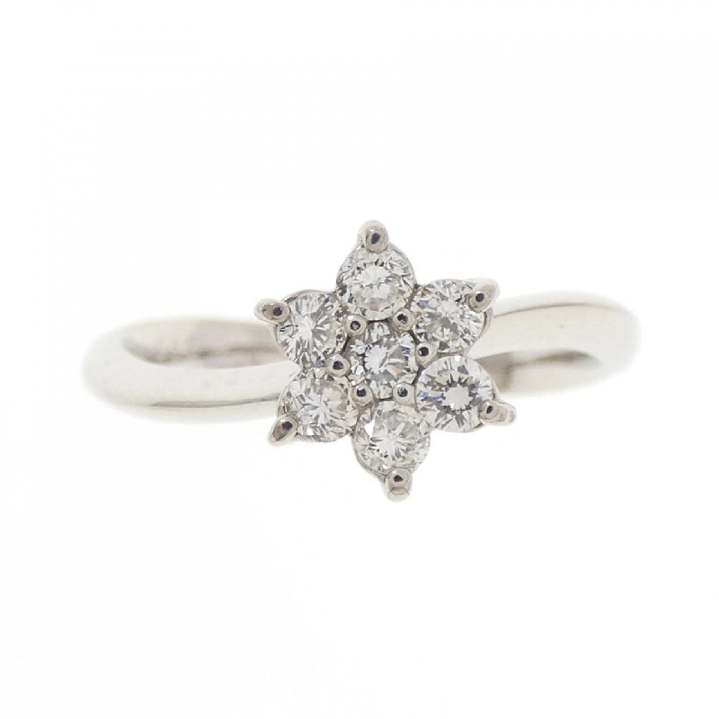 Nhẫn kim cương hoa K18WG 0.30CT - Hàng hiệu Authentic 854451