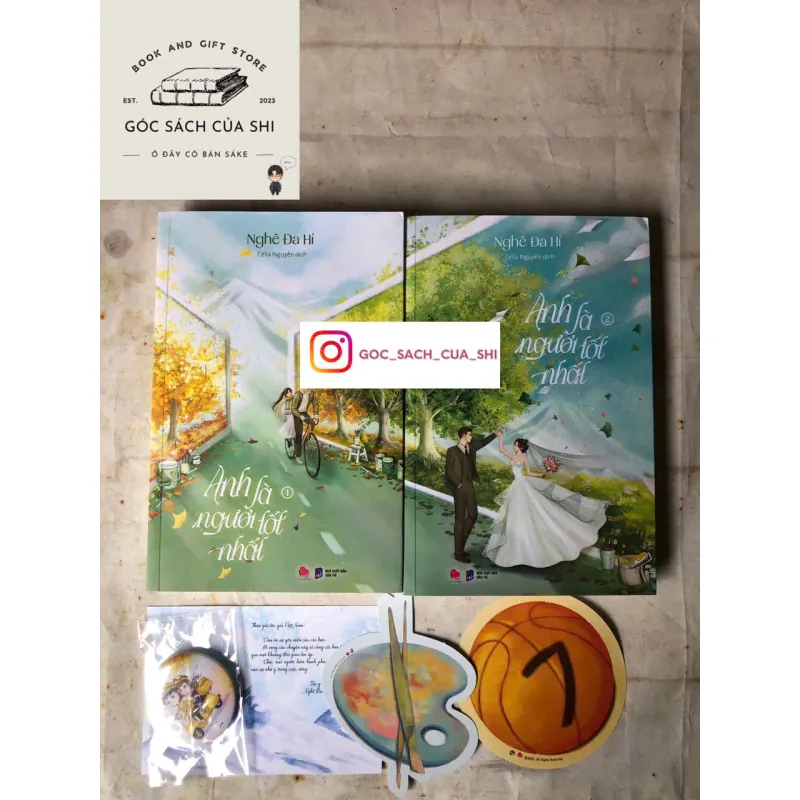 Trọn bộ 2 tập Anh Là Người Tốt Nhất (kèm phụ kiện như hình) - Nghê Đa Hi 736364