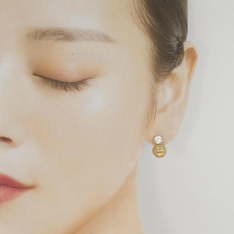 375YG Bông tai Cubic - Hàng hiệu Chính hãng 866364