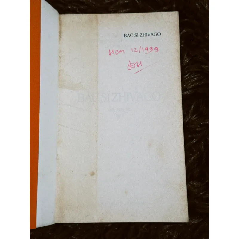 Bác sĩ Zhivago (tủ sách Vh Nga - Xô Viết)  701940