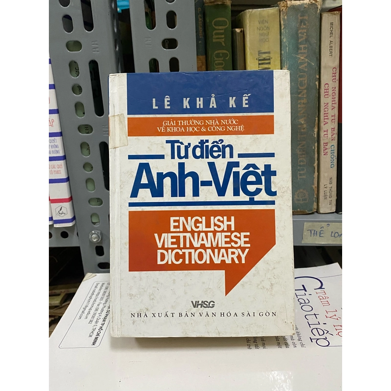 TỪ ĐIỂN ANH - VIỆT (Lê Khả Kế) 310505