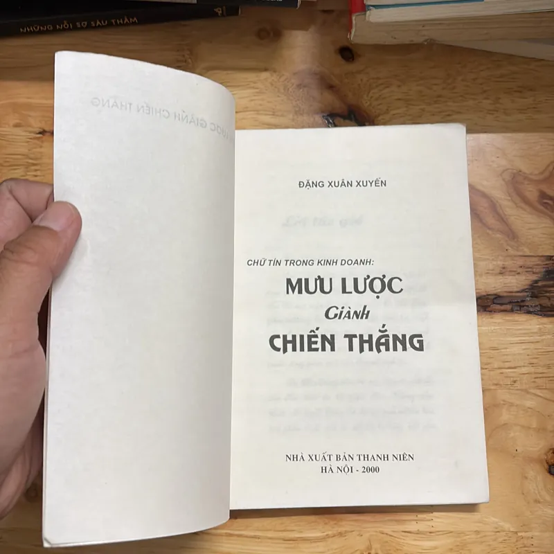 II Sách Kỹ Năng: Mưu Lược Giành Chiến Thắng - Đặng Xuân Xuyến - 2000 698138