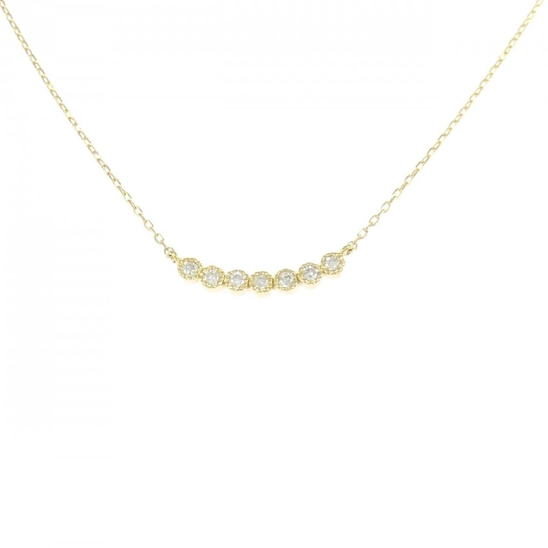 K18YG Dây chuyền kim cương 0.07CT - Hàng hiệu Chính hãng 860841