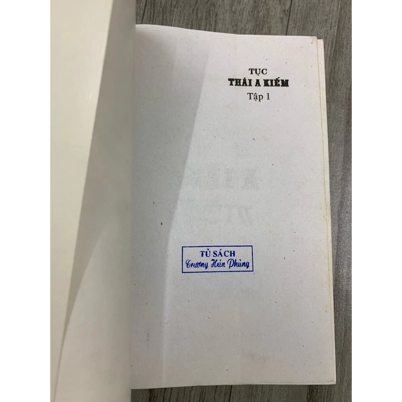 Tục thái a kiếm. Bộ 5 tập. 4a2 538045
