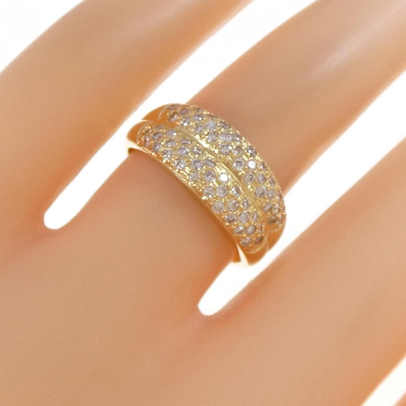 Nhẫn kim cương K18YG 0.50CT 669147