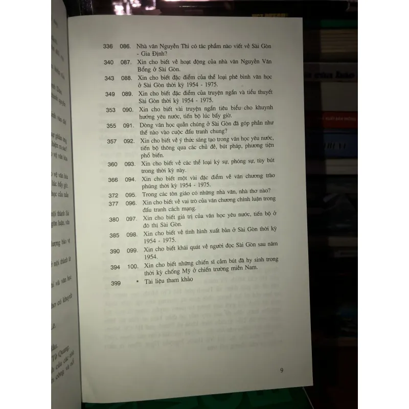 100 câu hỏi đáp về Gia Định-Sài Gòn TP. Hồ Chí Minh-Văn học thời kỳ 1945 - 1975 ở TP. HCM 785835