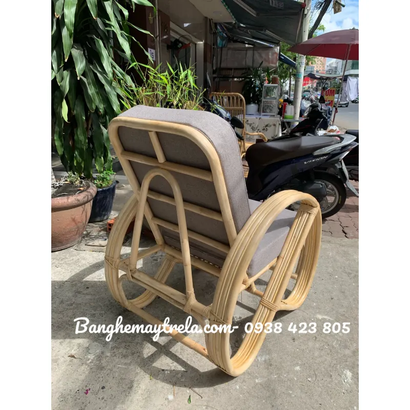 Ghế đọc sách mây tre đan tự nhiên 747843