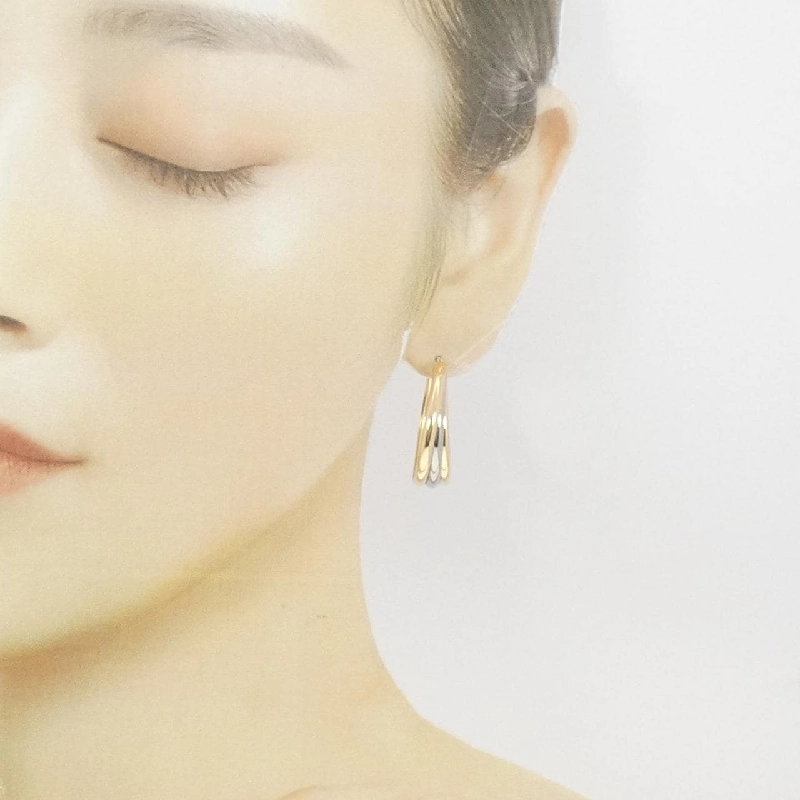 K18YG/K18WG Bông tai - Hàng hiệu Authentic 868181